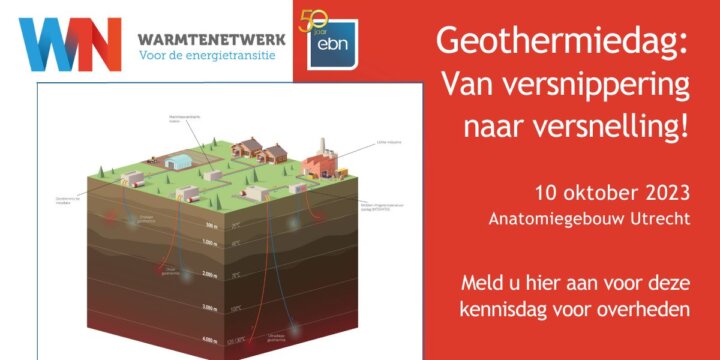 Geothermiedag: Van versnippering naar versnelling – 10 oktober 2023